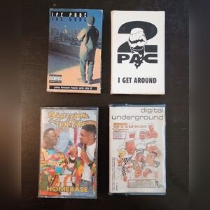Vintage Hip Hop Cassette Tape Collection